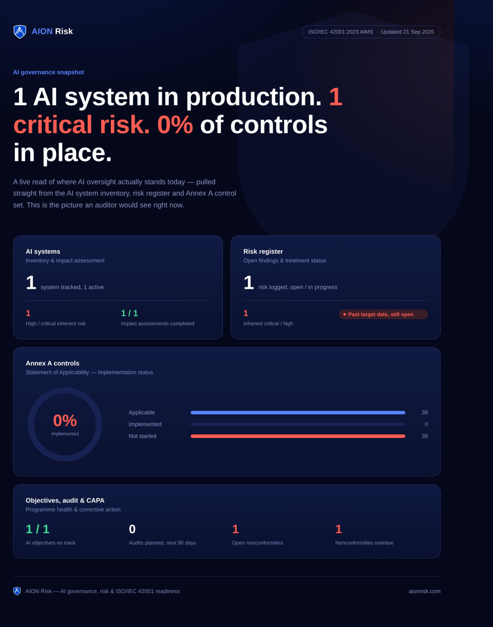 AION Risk solutions and products graphic